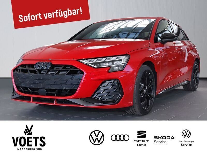 Progressivrot metallic Neu 2025 Audi A3 S-Line Limousine | 49.900 € - Bild 1/4