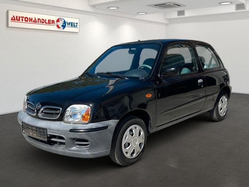 Schwarz Gebraucht 2002 Nissan Micra Kleinwagen | 699 € (Superpreis) - Bild 1/3