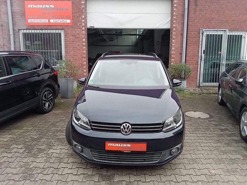 Gebraucht VW Touran Comfortline 105 PS (77 kW) 2011 Blau Van / Kleinbus