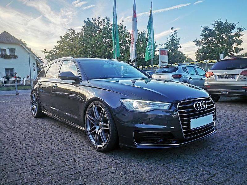 Grau Gebraucht 2015 Audi A6 Sport Kombi | 15.490 € (Guter Preis) - Bild 1/4