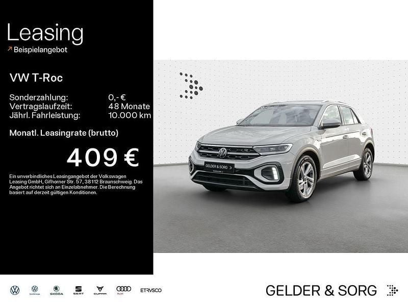 Ascotgrau Gebraucht 2022 VW T-Roc R-line SUV | 27.990 € (Etwas zu teuer) - Bild 1/4