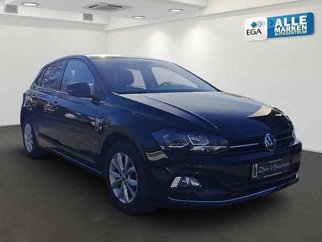Schwarz metallic Gebraucht 2019 VW Polo Highline Limousine | 14.990 € (Fairer Preis) - Bild 1/4