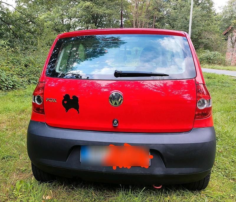 Usata VW Fox 60 CV (44 kW) 2011 Rosso Utilitaria