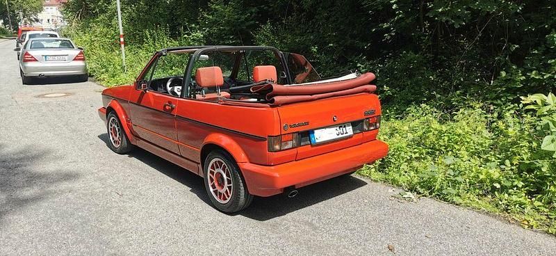Gebraucht VW Golf Cabriolet 98 PS (72 kW) 1990 Rot Cabrio