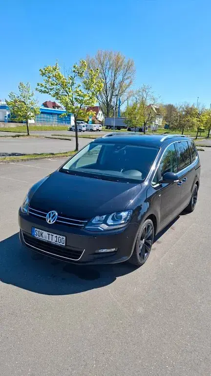 Gebraucht VW Sharan 177 PS (130 kW) 2014 Schwarz Van / Kleinbus