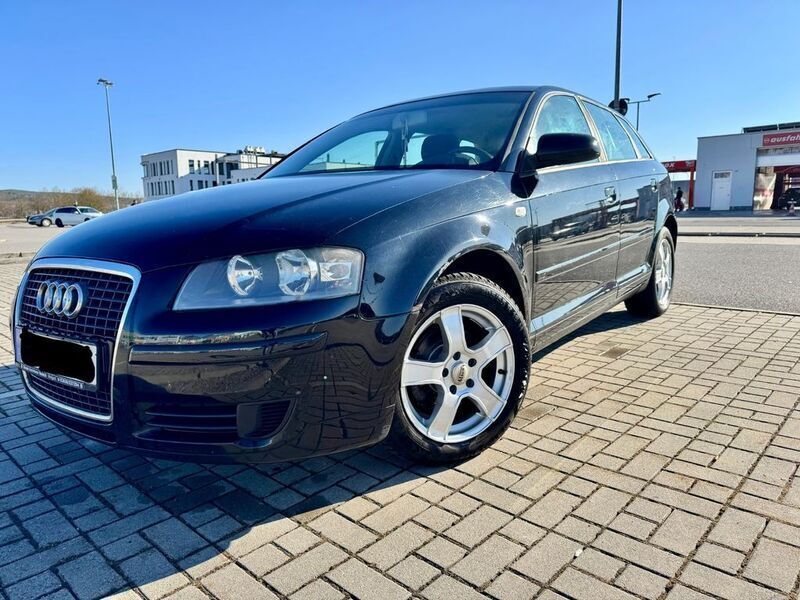 Schwarz Gebraucht 2005 Audi A3 Sportback Ambiente Limousine | 3.200 € (Fairer Preis) - Bild 1/4