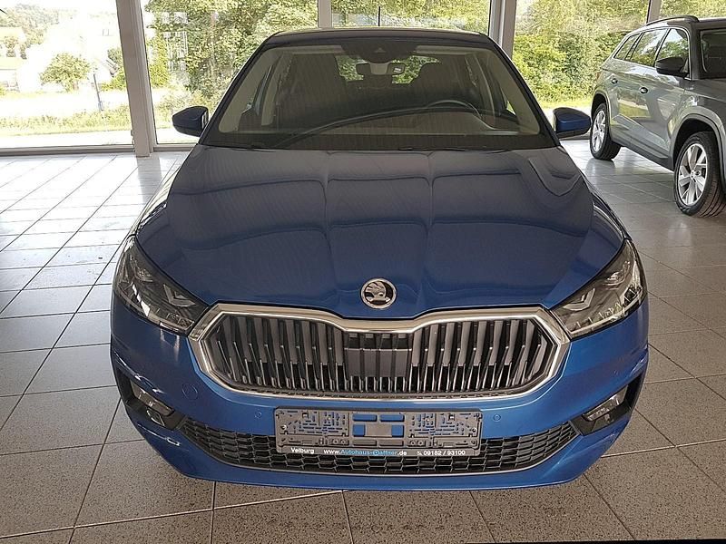 Gebraucht Skoda Fabia Style 110 PS (80 kW) 2022 Blau Kleinwagen