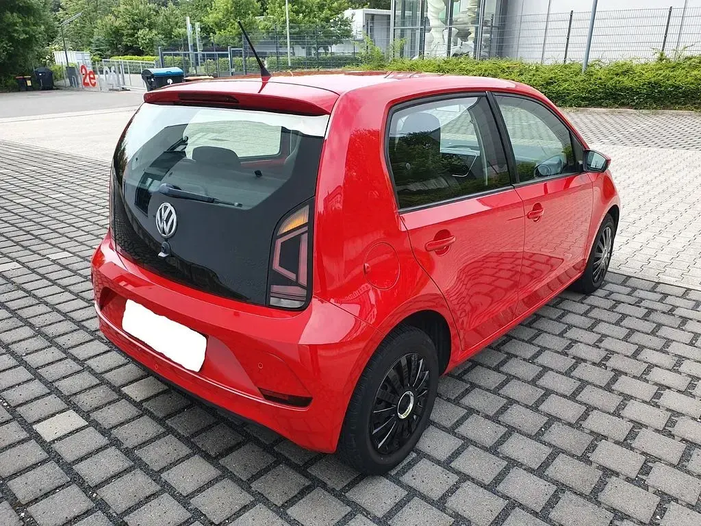 Gebraucht VW up! 60 PS (44 kW) 2018 Rot Kleinwagen