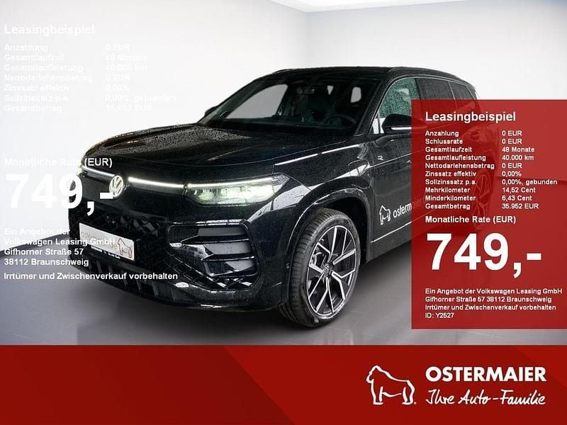 Grenadillschwarz Gebraucht 2025 VW Tayron R-line SUV | 57.640 € (Superpreis) - Bild 1/4