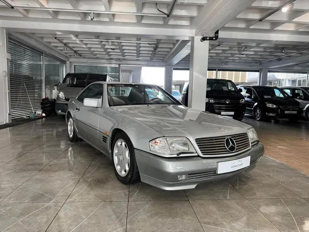 Gebraucht Mercedes SL500 320 PS (235 kW) 1990 Silber Cabrio