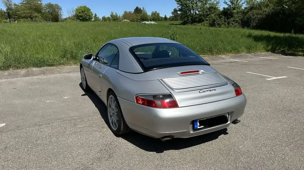 Gebraucht Porsche 911 Carrera Cabriolet 300 PS (220 kW) 1999 Silber Cabrio