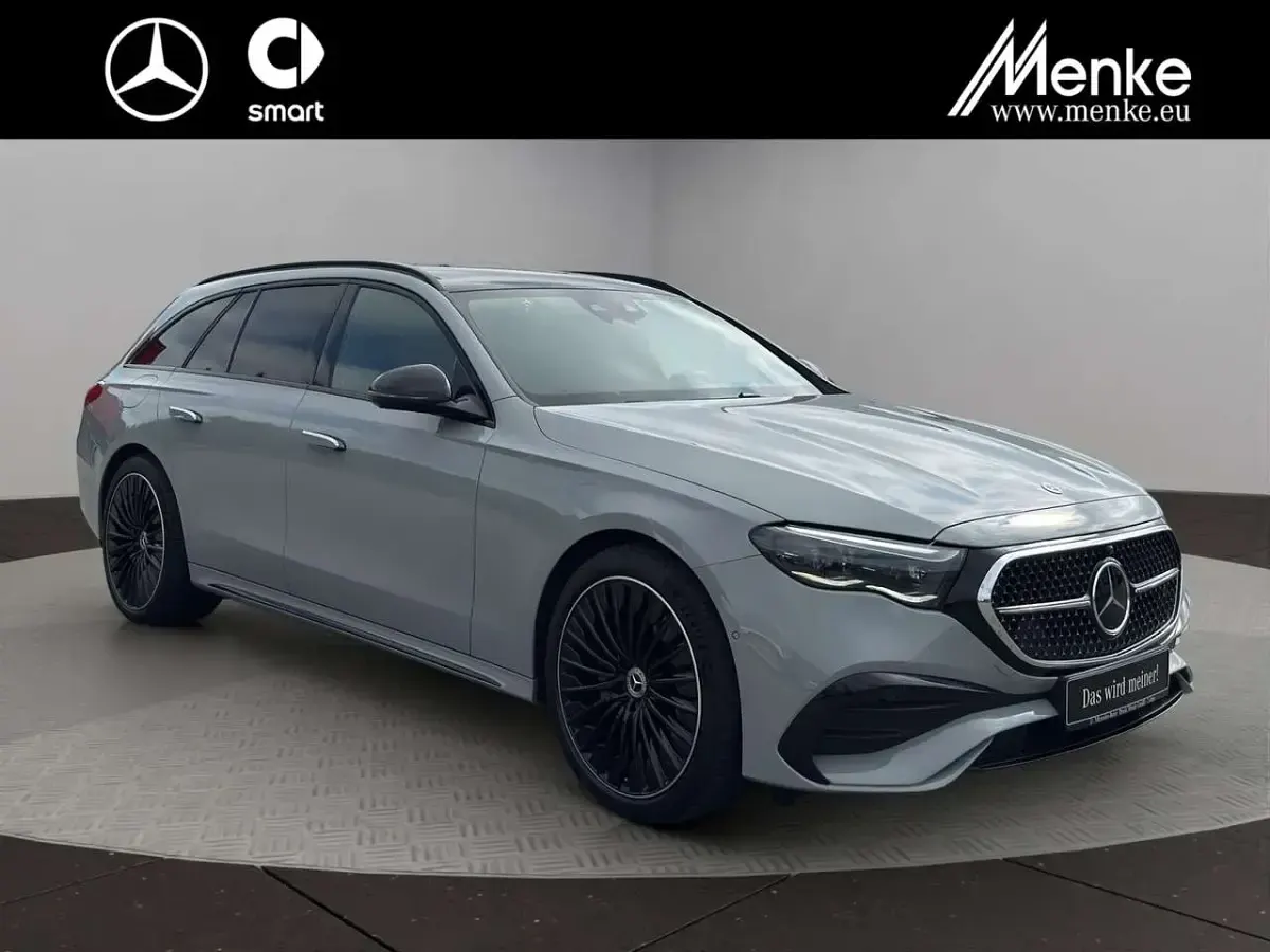 Gebraucht Mercedes E300 AMG 197 PS (144 kW) 2024 Manufaktur lack manufaktur alp Kombi