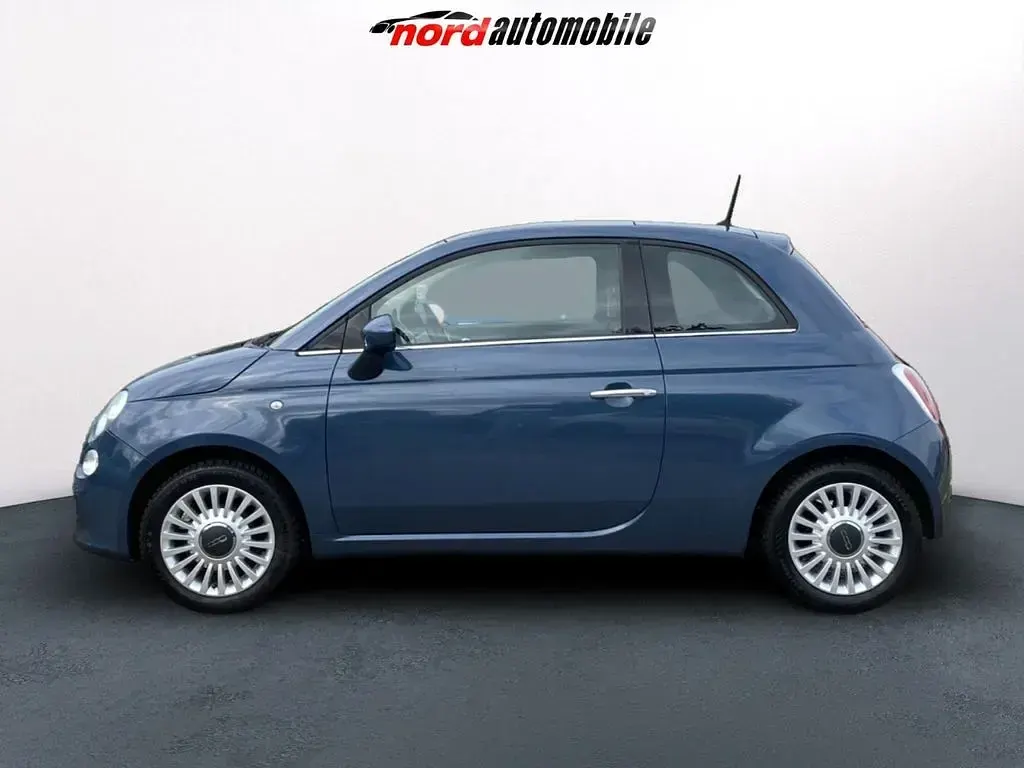 Gebraucht Fiat 500 Lounge 69 PS (50 kW) 2012 Blau Kleinwagen
