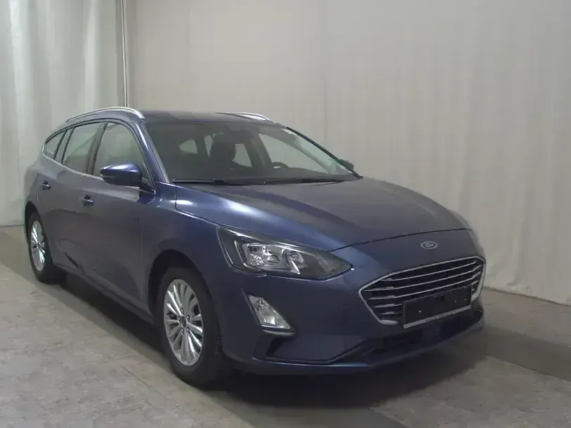 Gebraucht Ford Focus Titanium 125 PS (91 kW) 2021 Chromablau metallic Kombi