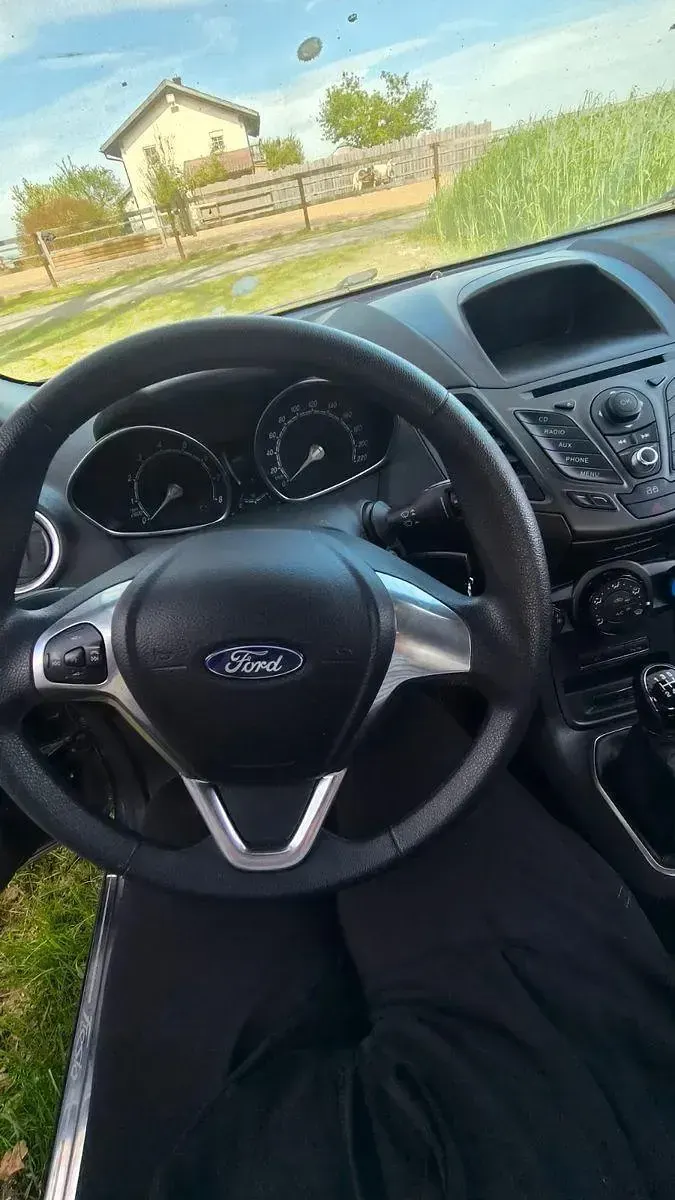 Usata Ford Fiesta Trend 101 CV (74 kW) 2013 Nero Utilitaria
