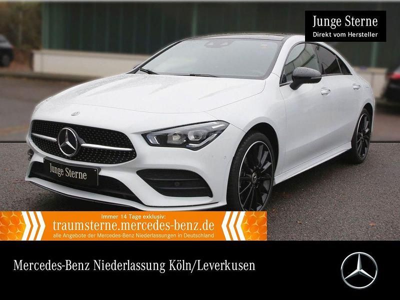 Weiß Gebraucht 2022 Mercedes CLA250e AMG Limousine | 36.890 € (Teuer) - Bild 1/4
