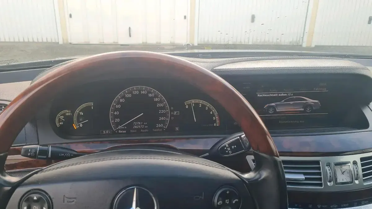 Gebraucht Mercedes S320 235 PS (172 kW) 2007 Schwarz Limousine