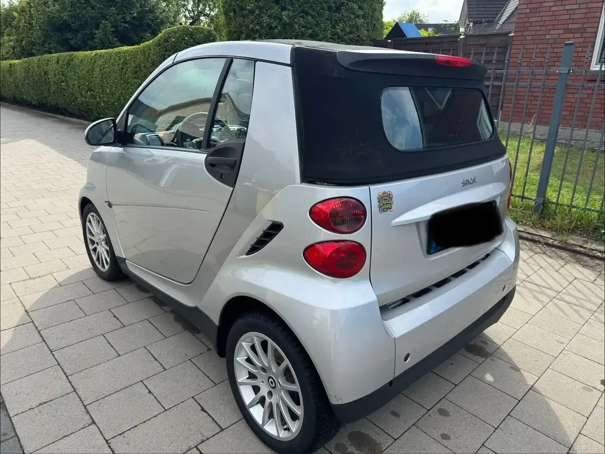 Gebraucht Smart ForTwo Cabrio Edition #1 71 PS (52 kW) 2008 Silber Cabrio