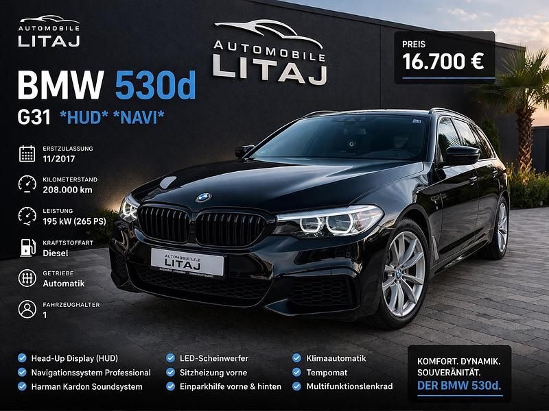 Gebraucht BMW 530 Performance 265 PS (194 kW) 2017 Schwarz Kombi