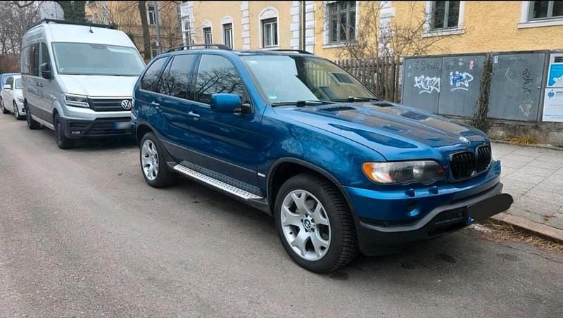 Second-hand BMW X5 286 CP (210 kW) 2000 Albastru SUV