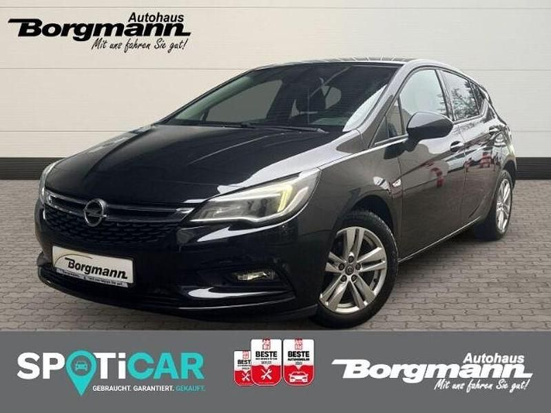 Gebraucht Opel Astra Dynamic 125 PS (91 kW) 2018 Schwarz Limousine