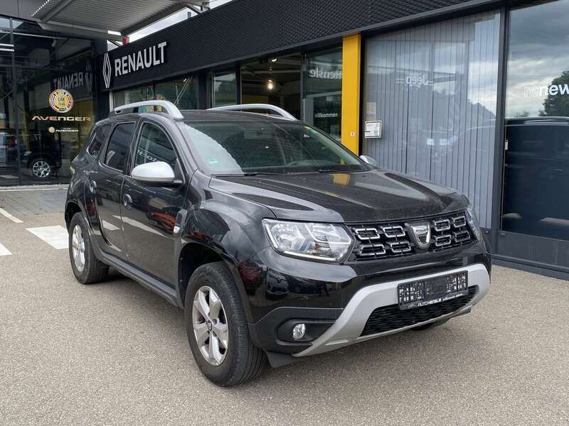Perlmuttschwarz Gebraucht 2021 Dacia Duster Comfort SUV | 14.800 € (Guter Preis) - Bild 1/4