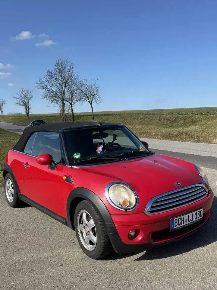 Gebraucht Mini Cooper Cabriolet 122 PS (89 kW) 2010 Rot Cabrio