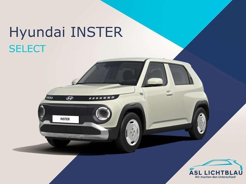 Weiß (unbleached ivory) Neu 2025 Hyundai Inster Select Kleinwagen | 20.900 € (Superpreis) - Bild 1/1
