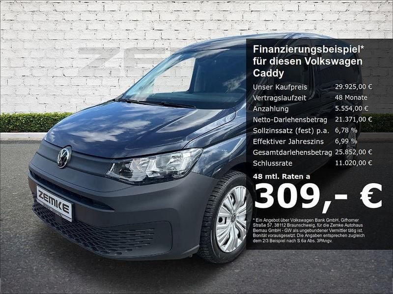 Gebraucht VW Caddy Maxi 122 PS (89 kW) 2021 Blau Van / Kleinbus