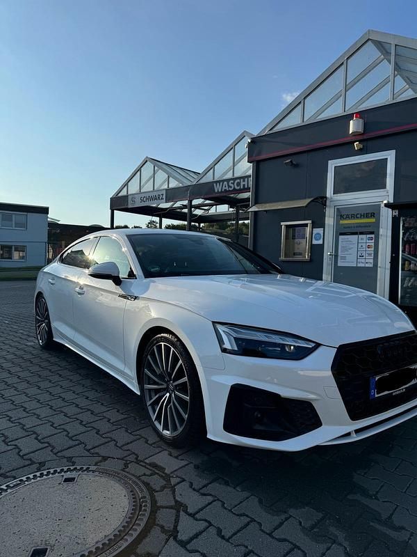 Gebraucht Audi A5 S-Line 190 PS (139 kW) 2020 Weiß Limousine