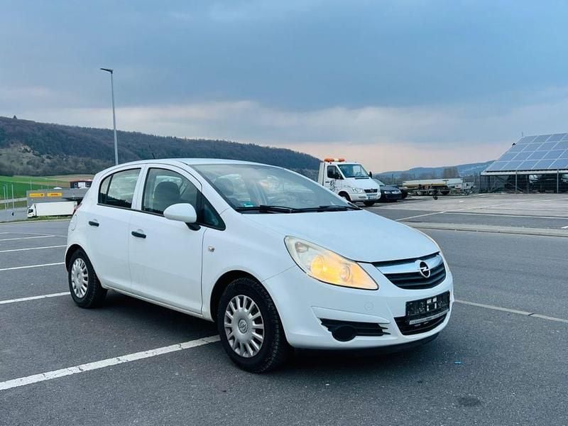 Gebraucht Opel Corsa Selection 60 PS (44 kW) 2009 Weiß Kleinwagen