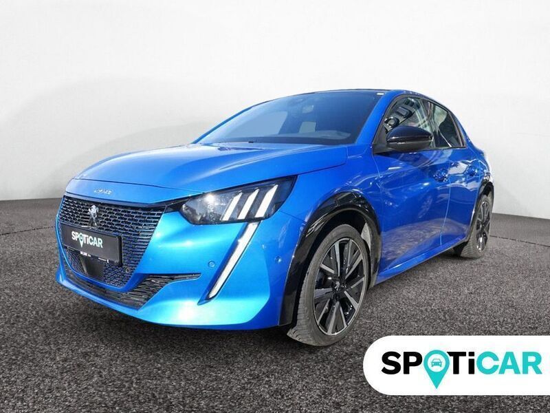 Blau Gebraucht 2022 Peugeot e-208 GTi Kleinwagen | 20.990 € (Etwas zu teuer) - Bild 1/4