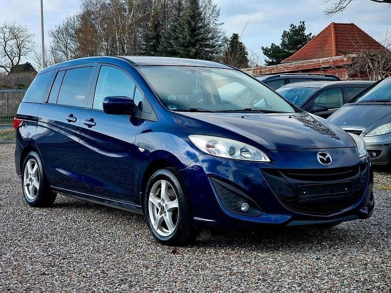 Blau Gebraucht 2011 Mazda 5 Van / Kleinbus | 3.999 € (Superpreis) - Bild 1/4