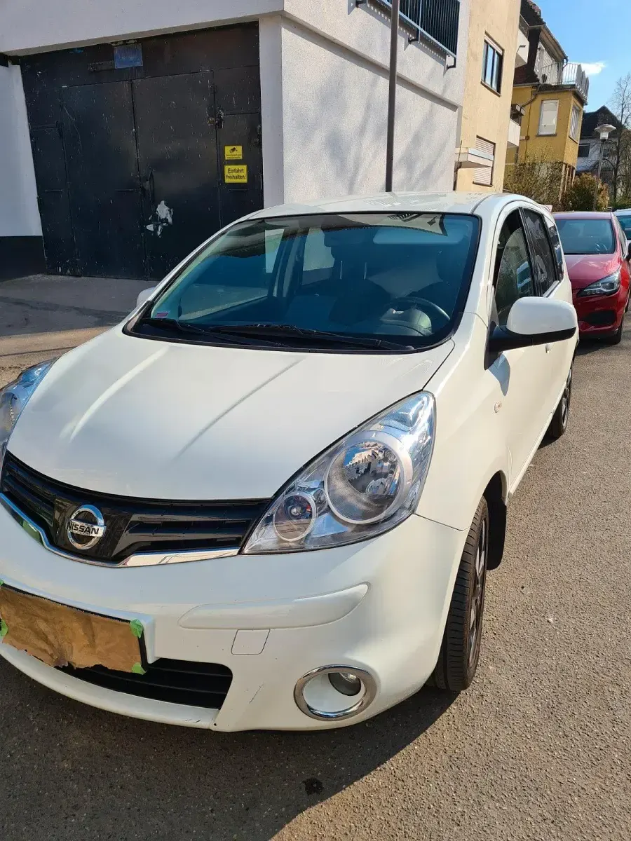 Gebraucht Nissan Note I-Way 110 PS (80 kW) 2013 Weiß Kleinwagen
