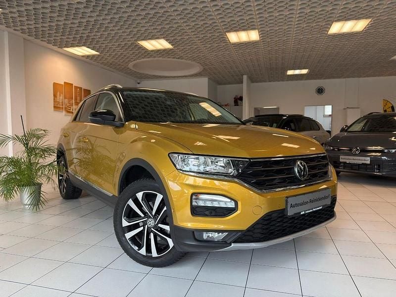 Gelb Gebraucht 2020 VW T-Roc United SUV | 20.980 € (Superpreis) - Bild 1/4