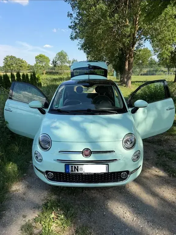Gebraucht Fiat 500 Lounge 69 PS (50 kW) 2016 Grün Kleinwagen