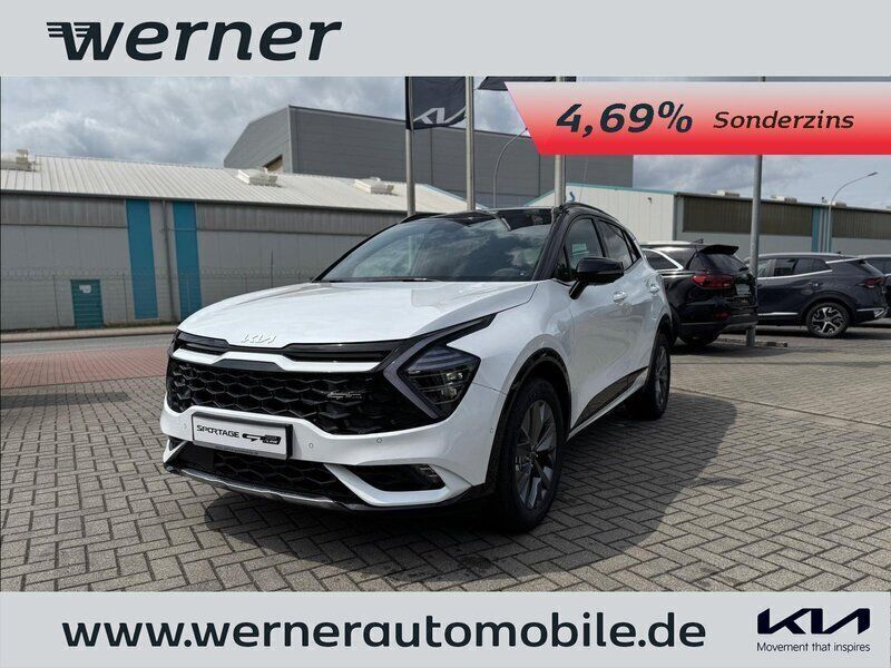 Deluxewhite /schwarz Gebraucht 2025 Kia Sportage GT-Line SUV | 41.980 € (Teuer) - Bild 1/4