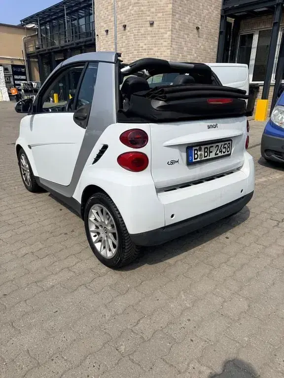 Gebraucht Smart ForTwo Cabrio Pure 71 PS (52 kW) 2008 Weiß Cabrio