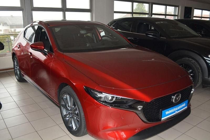 Neu Mazda 3 Exclusive-Line 140 PS (102 kW) 2025 Rot Limousine