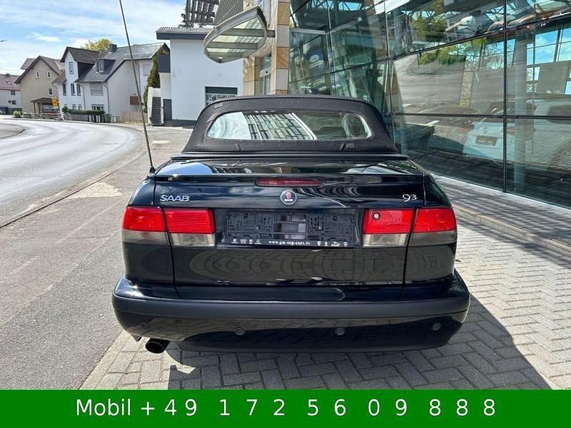Schwarz Gebraucht 1999 Saab 9-3 Cabriolet Cabrio | 2.999 € (Superpreis) - Bild 1/4