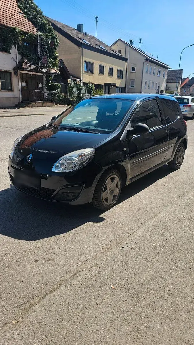 Gebraucht Renault Twingo Authentique 58 PS (42 kW) 2008 Schwarz Kleinwagen