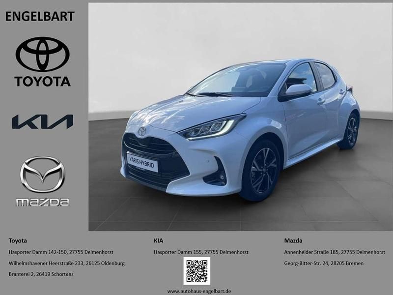 Schneeweiß Neu 2025 Toyota Yaris Hybrid Comfort Kleinwagen | 25.690 € - Bild 1/4
