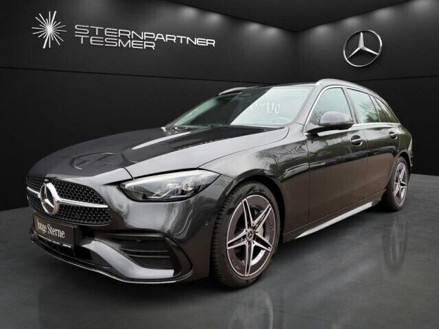 Grau Gebraucht 2024 Mercedes C300 AMG Kombi | 46.200 € (Fairer Preis) - Bild 1/4