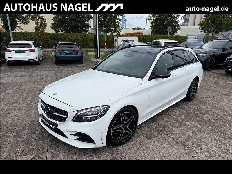 Unilack polarweiß Gebraucht 2020 Mercedes C220 AMG Kombi | 22.998 € (Etwas zu teuer) - Bild 1/4