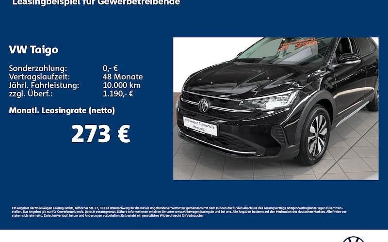 Neu VW Taigo Life 116 PS (85 kW) 2025 Schwarz SUV