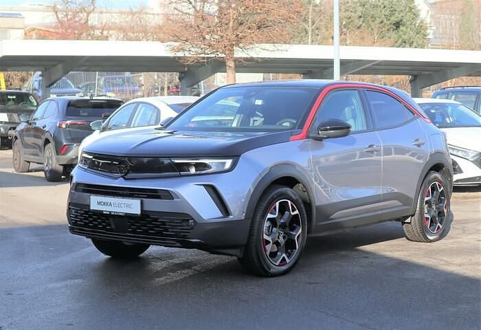 Kontrast grau Gebraucht 2022 Opel Mokka-e GS Line SUV | 20.980 € (Etwas zu teuer) - Bild 1/4