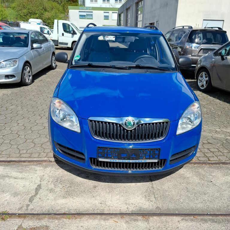 Blau Gebraucht 2009 Skoda Fabia Kombi | 1.000 € (Superpreis) - Bild 1/4