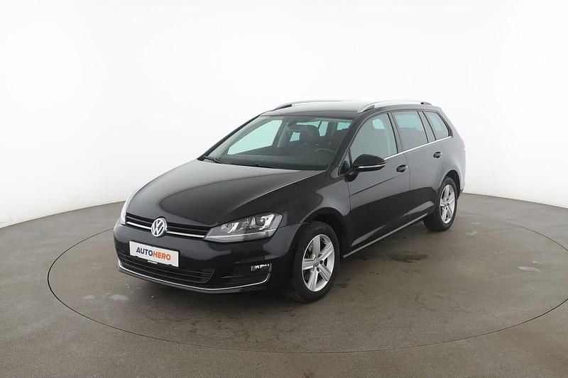 Schwarz Gebraucht 2015 VW Golf VII Highline Kombi | 12.170 € (Fairer Preis) - Bild 1/3