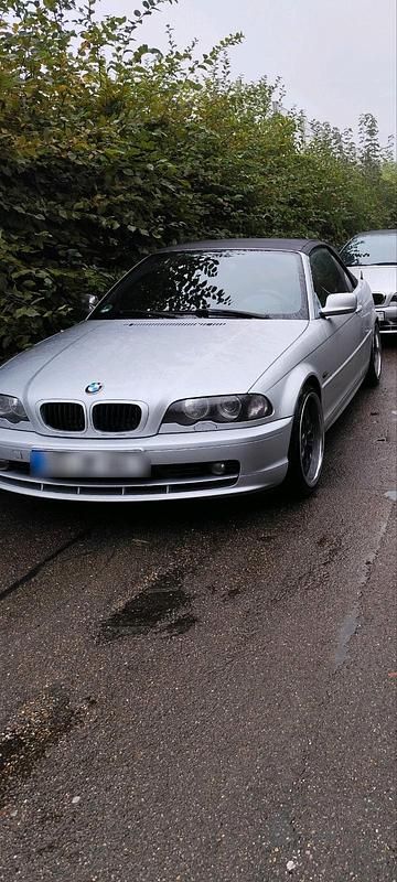 Silber Gebraucht 2000 BMW 325 Cabriolet Cabrio | 4.800 € (Superpreis) - Bild 1/2