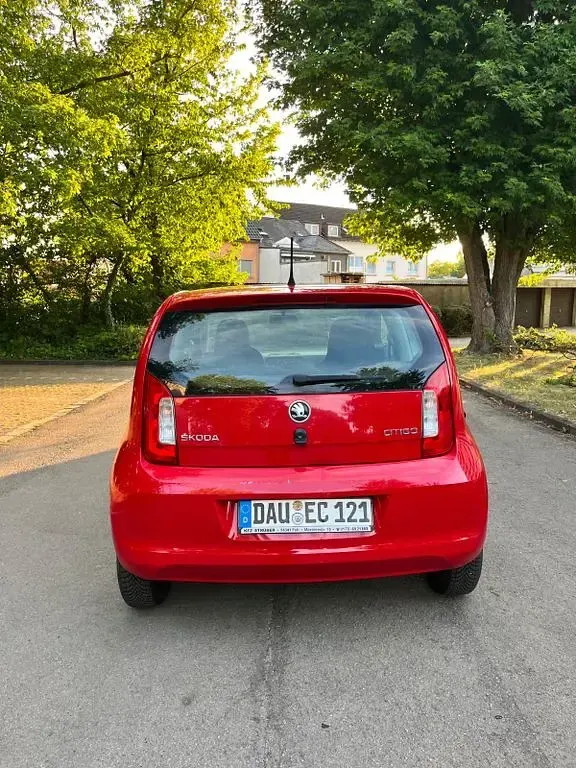 Gebraucht Skoda Citigo Ambition 60 PS (44 kW) 2015 Rot Kleinwagen